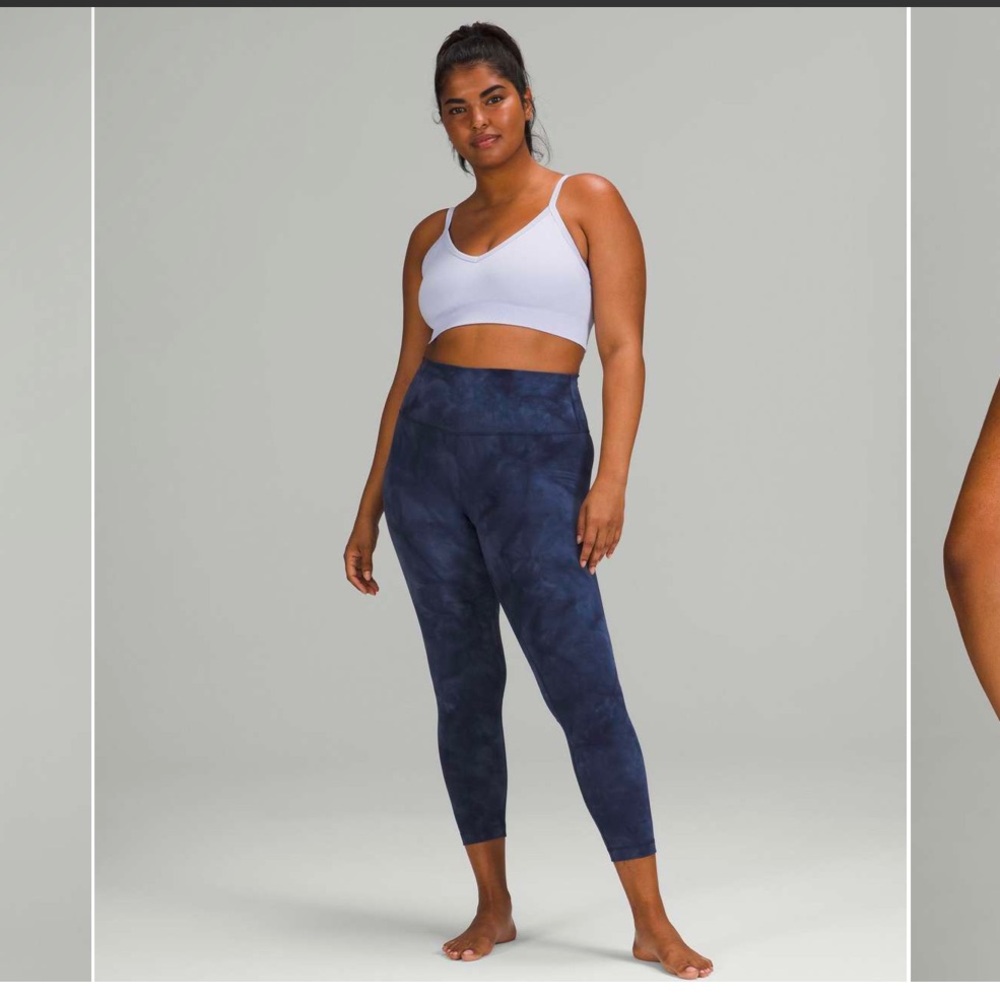 Lululemon Ebb to Street C/D Bra-pastel blue, size 10